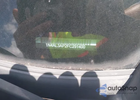 2015 Nissan Altima 2.5/2.5 S/2.5 Sl/2.5 Sv from USA, damaged, VIN 1N4AL3AP2FC291400